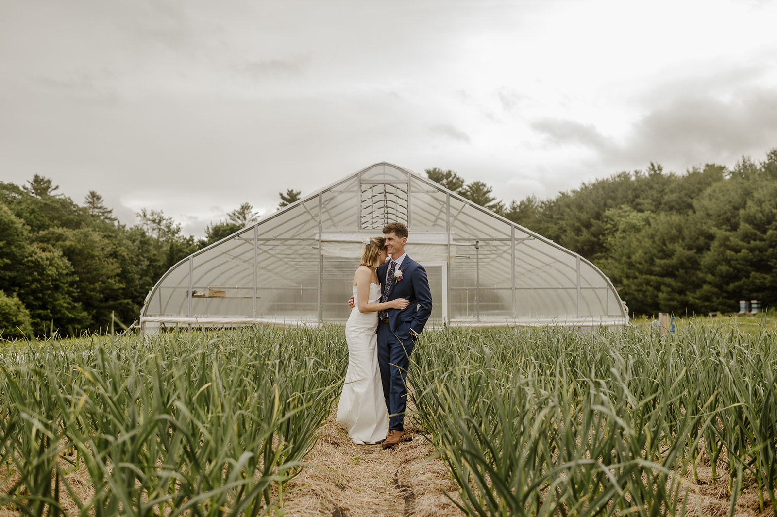 Bride and groom celebrate their love at an Eco-Friendly Venue